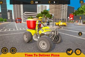 Flying ATV Bike Pizza Delivery screenshot 1