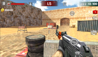 Sniper Tembak Perang Api screenshot 1