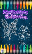 livre de coloriage pour ma petite pony screenshot 1