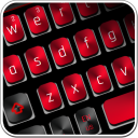 Clavier rouge noir