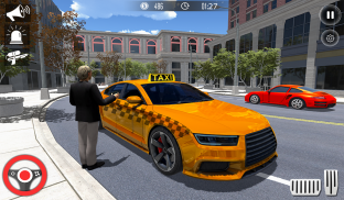 Modern Taxi Simulator 2020: New Taxi Driving Games screenshot 1