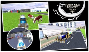 Farm Milk Delivery Truck Sim screenshot 4