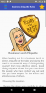 Business Etiquette Rules screenshot 6