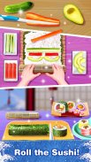 Cooking Sushi Maker - Chef Street Food Game screenshot 1