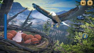 Flying Bird Eagle Simulator 3D screenshot 0