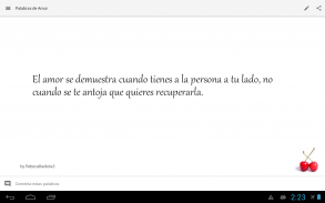 Palabras de Amor screenshot 6