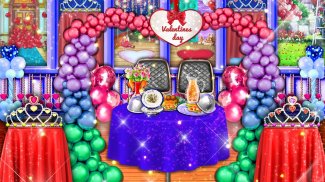 Valentine’s Day Party Planning & Beauty Salon Game screenshot 1