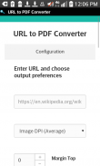 URL to PDF Converter screenshot 0