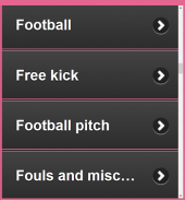 A Glossary of Football Terms screenshot 1