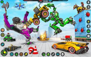 Multi Robot Car Transform Game screenshot 13