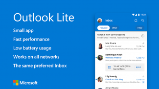 Microsoft Outlook Lite: Correo screenshot 0