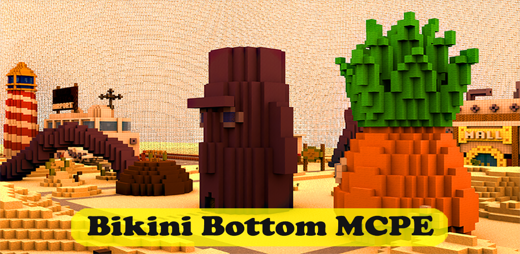 Sponge Bob Minecraft - Bikini Bottom MCPE Mods APK for Android