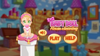 Baby Doll House Cleaning screenshot 0