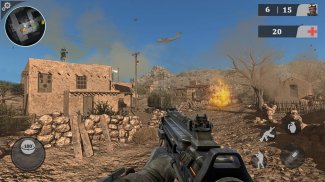 Commando Sniper Game: Cover Fire Gun Shooting 2018 screenshot 0