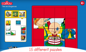 Caillou learn games and puzzle screenshot 5