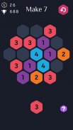 Make7 - Hexa Puzzle Game screenshot 5