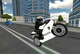 Police Moto Bike Simulator 3D screenshot 0