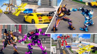 Flying Eagle Robot:Grand Robot Car Transformation screenshot 1
