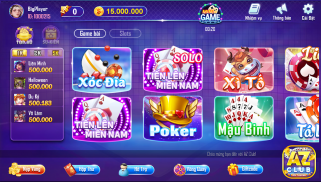 Game Danh Bai Doi Thuong AZ Club Online 2020 screenshot 1