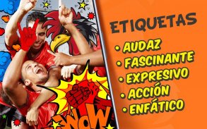 Photo Comics – Etiquetas Súper screenshot 4