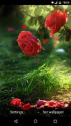 Red Rose Flower Live Wallpaper screenshot 6