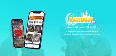 Hawa - Group Voice Chat Rooms