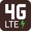 LTE Only 4G Icon