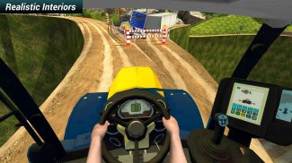 Fora Estrada Trator Agricultura Simulador de 2018 screenshot 2
