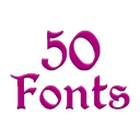 Fuentes para FlipFont 50 #3 Icon
