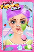 Trò chơi tiệm spa Pimple Pop screenshot 1