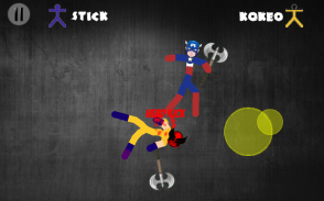 Stickman Warriors en ligne Epic Fight screenshot 3