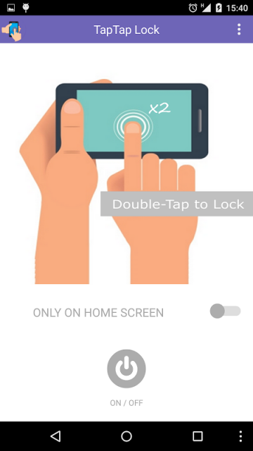 Tap2Lock Screen Lock Screenshot