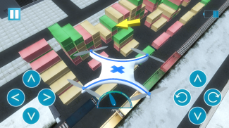 Drone Lander 3D - Gratis Drone Flugsimulator-Spiel screenshot 3
