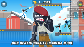 Stick Combats: Multiplayer Stickman Battle Shooter screenshot 10