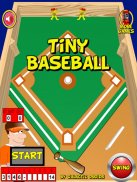 Tiny  Baseball, Flip Baseball screenshot 0