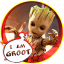 Crazy Groot : Icy Tower Mode