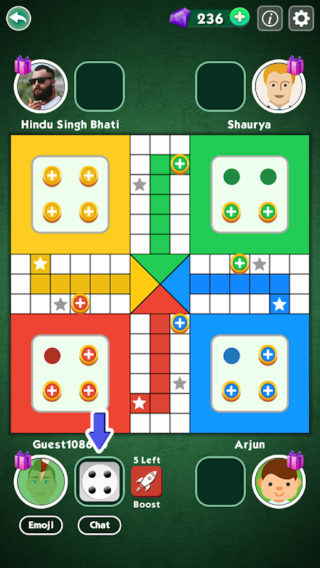 Jogos de tabuleiro para 4 jogadores: Ludo Jogo 2, 3, 4 Jogos 3D  multijogador::Appstore for Android