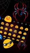 Neon Spider Hero Teclado screenshot 0