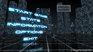 Neon City Free screenshot 0