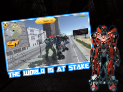 Extreme War of Robot -  Transform Car Fight screenshot 4