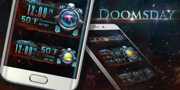 Doomsday Weather Widget Theme screenshot 2