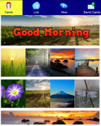 Good Morning Greeting Cards screenshot 0