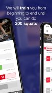 0-200 Squats Legs Trainer screenshot 1