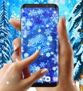 Snow winter live wallpaper screenshot 0