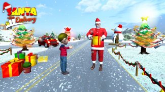 Santa Dad Gift Delivery Game screenshot 0