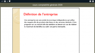 Cours de la comptabilité générale 2020 screenshot 0