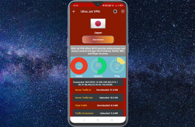 Ultra Jet VPN - Free VPN Proxy screenshot 1