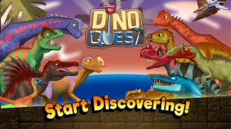 Dino Quest - Игры динозавров screenshot 0