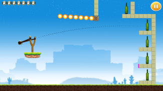 Catapult Bottle Knockdown - 2D Slingshot Throwing screenshot 10