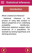 Statistical inference - learn statistics screenshot 0